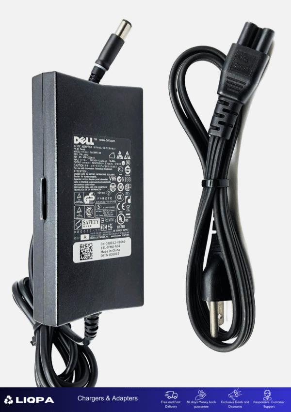Dell 130w charger adapter small tip